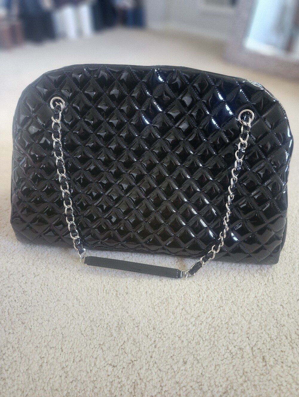 Chanel Black Large Quilted Mademoiselle Bag - Picture 14 of 16